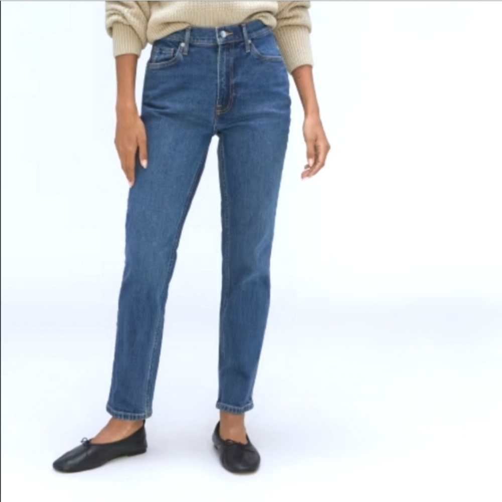 Everlane High-rise Skinny Ankle Jeans, size 24